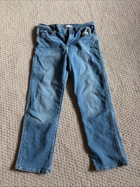 Levi's Straight-Leg Heritage Jeans in Blue Denim